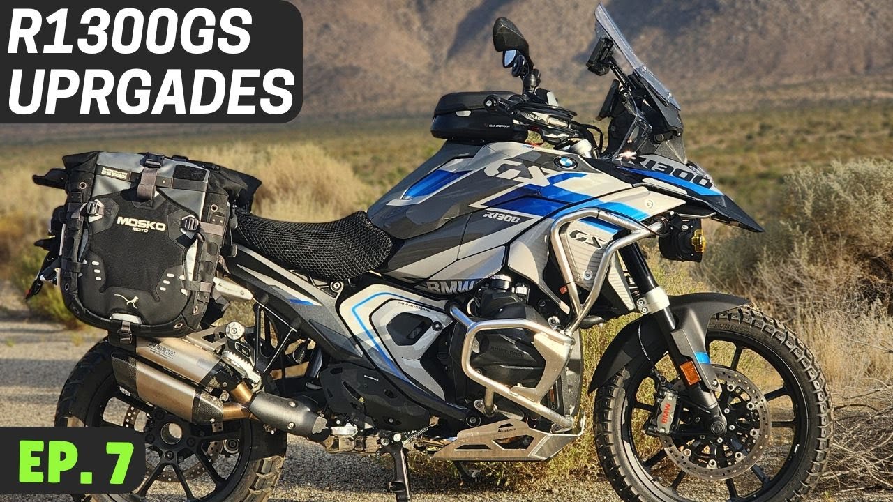 BMW R1300GS Accessories & Upgrades - Lighting, Luggage, Protection & More (EP.7)
