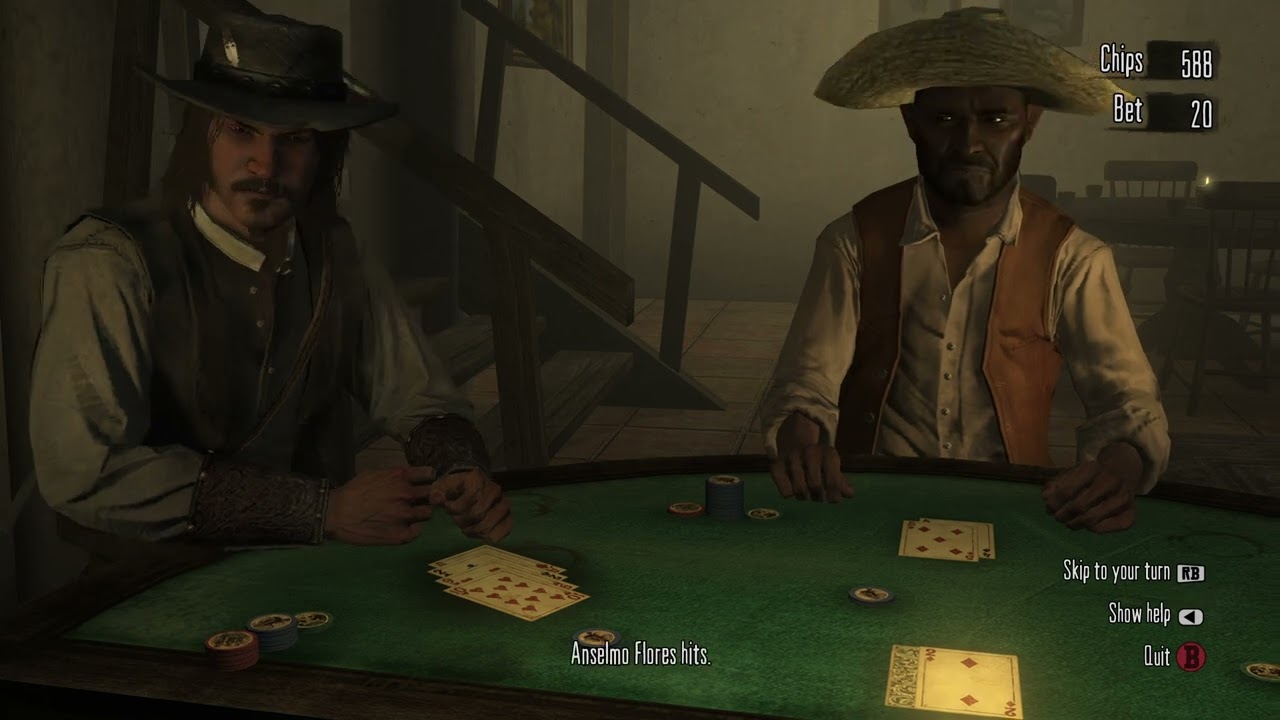 Red Dead Redemption Blackjack 3