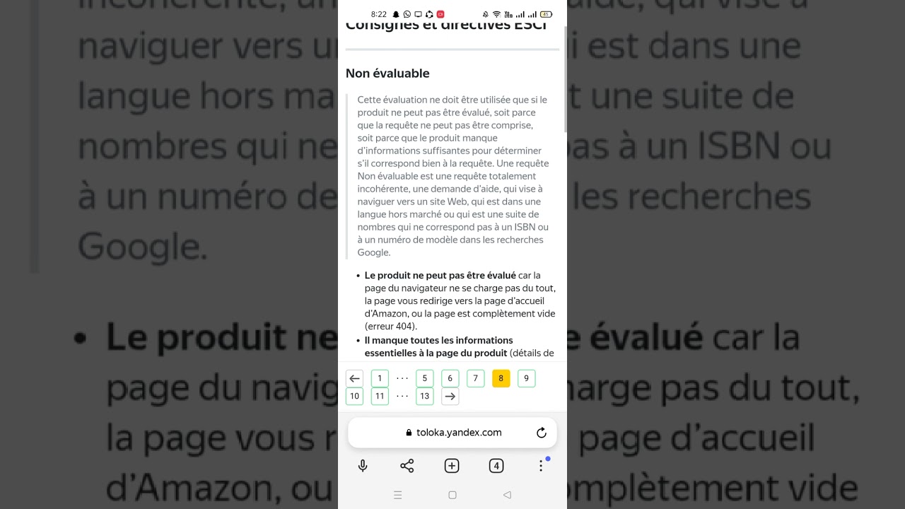 &Eacute;valuation de la pertinence de la recherche | Search Relevance Evaluation (French) Exam New 0.20 Pas