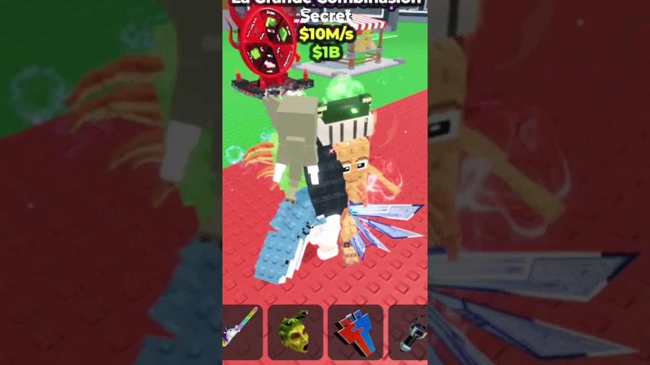 Sammy spawn secret brainrot in my server..🍀