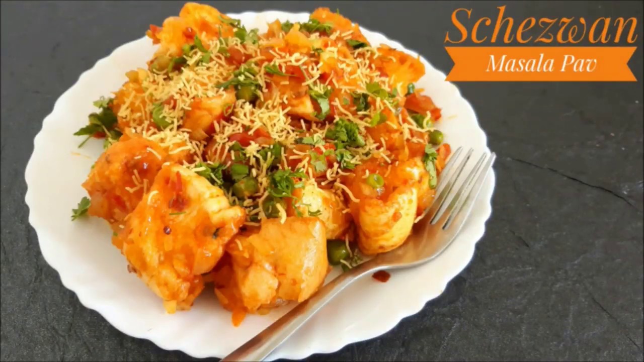 दस मिनट में बचे हुए पाव से बनाए चटपटा नाश्ता 'शेजवान मसाला पाव' ¦ Schezwan Masala Pav ¦ टिफीन रेसिपी