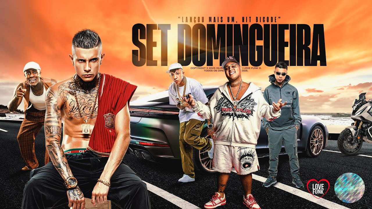 SET DOMINGUEIRA 2.0 - MC Ryan SP, MC IG, MC Tuto, MC Joãozinho VT e MC Paiva (SET DOMINGO 2025)