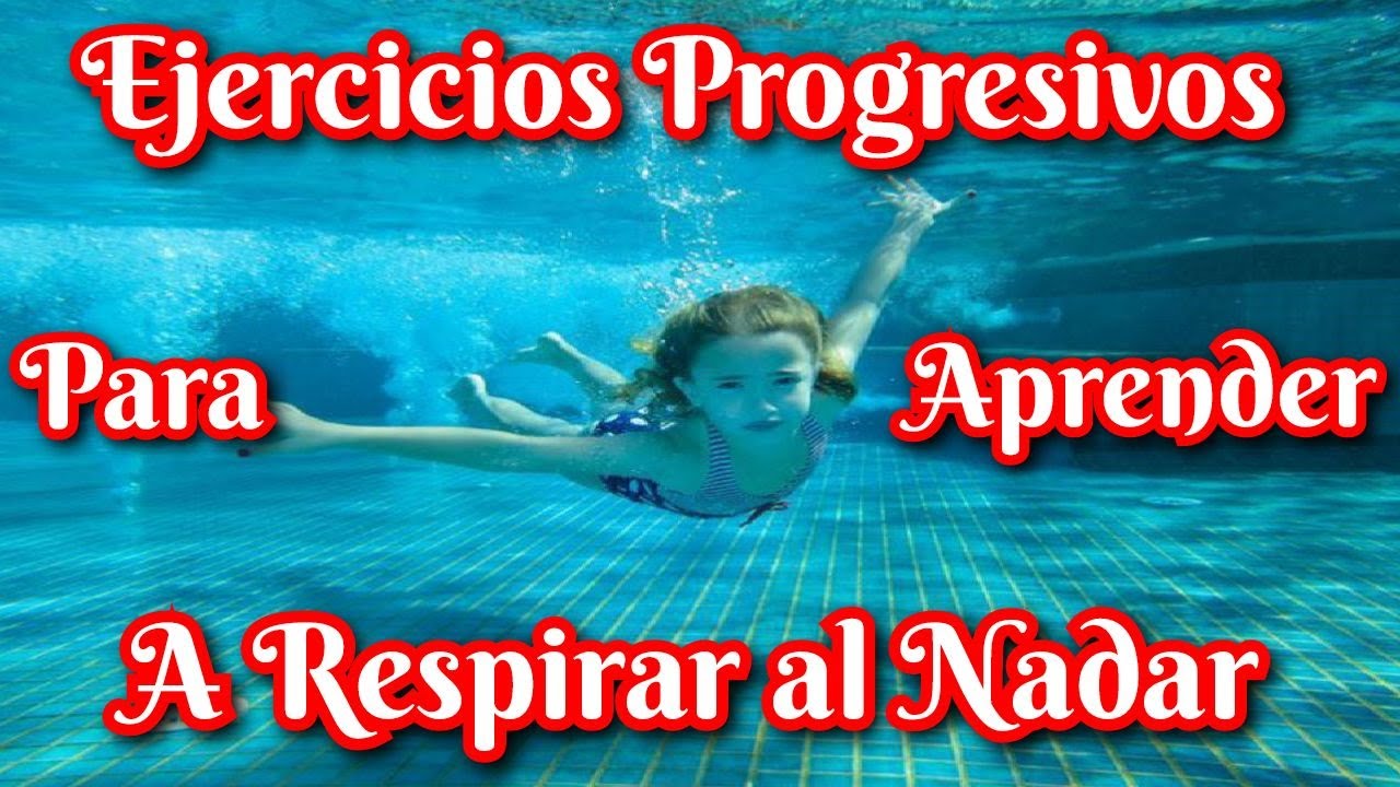 Con Éstos 4 Ejercicios Progresivos Aprenderás a Respirar al Nadar 🤩🏊🏻‍♂️