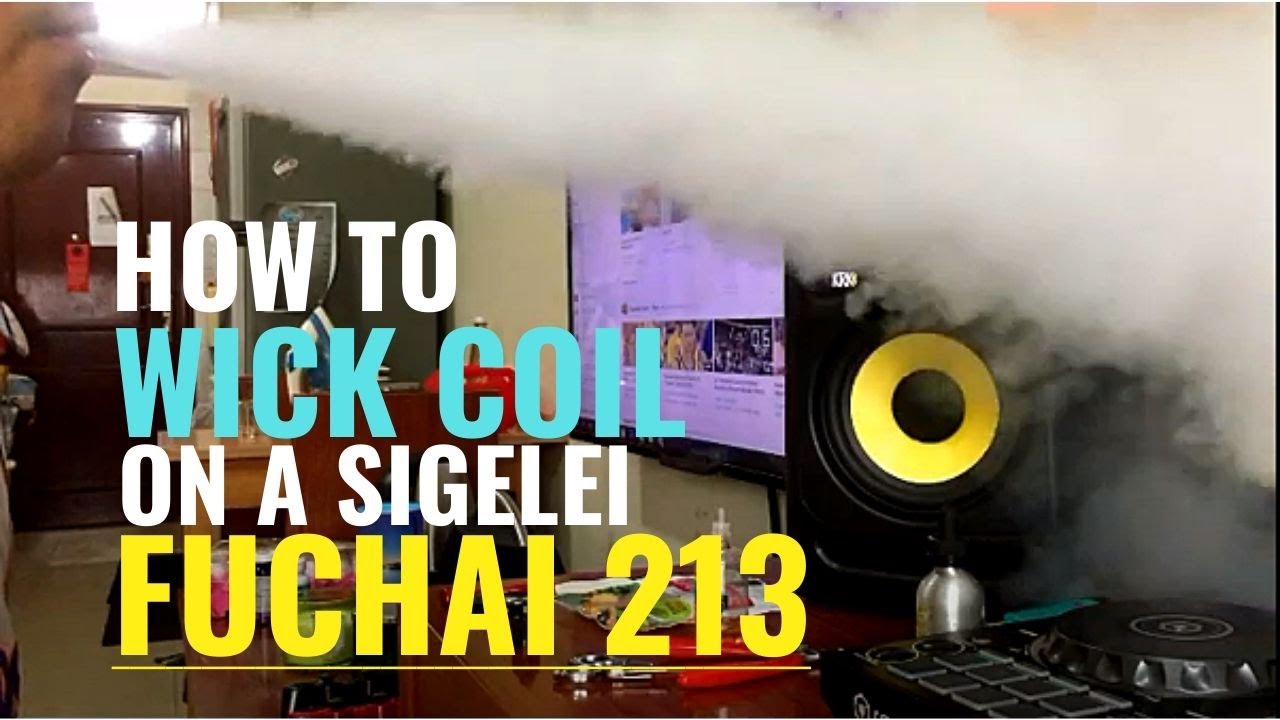 Sigelei Fuchai 213 - How to wick coils