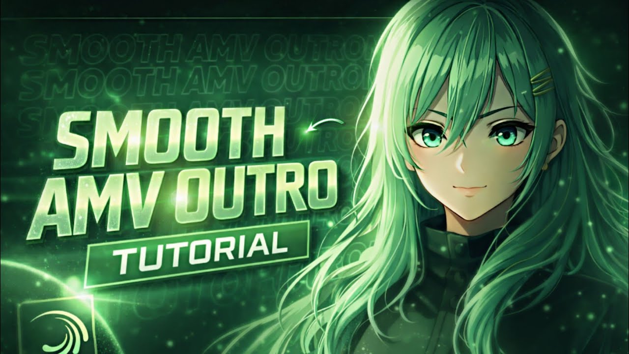 How to Create a Smooth AMV Outro🔍 | Alight Motion Tutorial 📲!