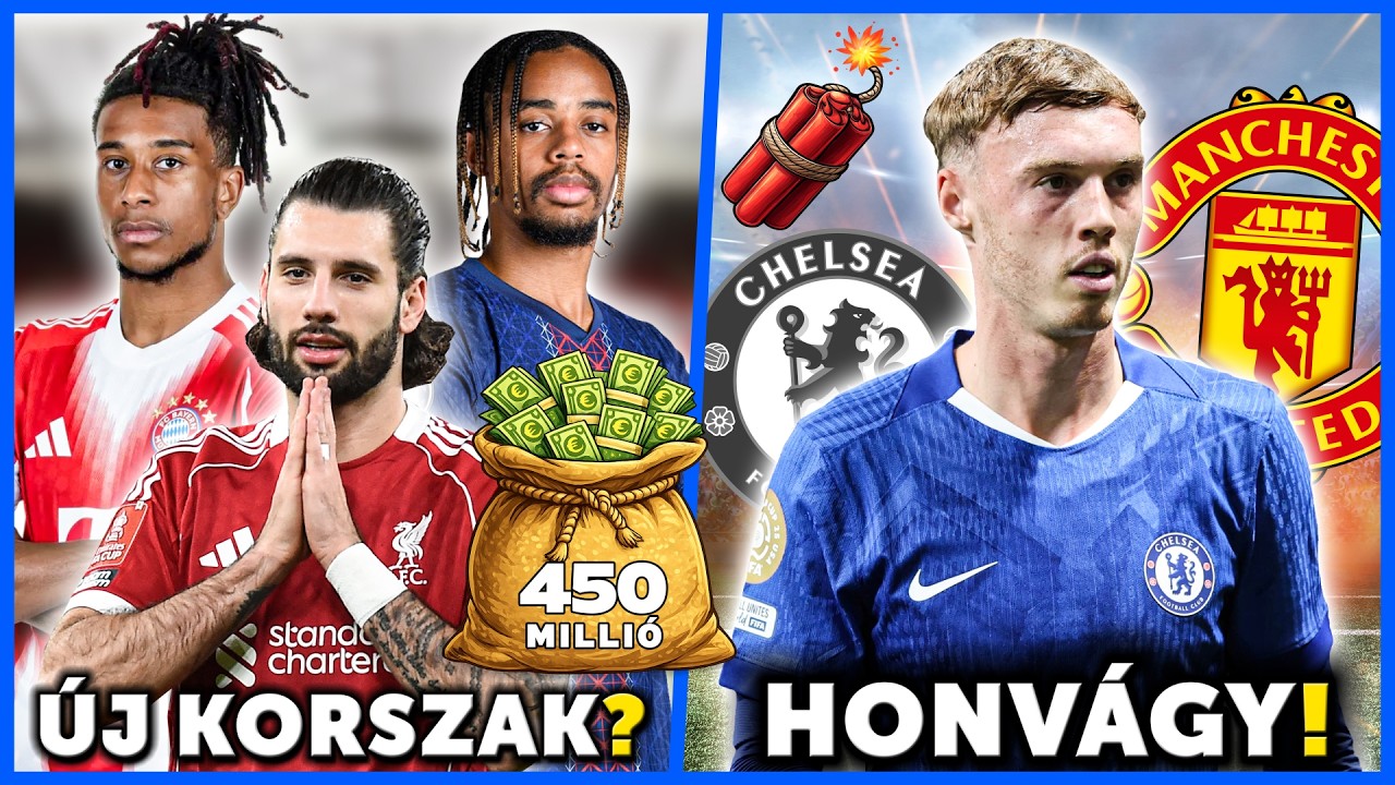 Szoboszlai köré GALAKTIKUS csapat épülhet! Cole Palmer TÁVOZNA a Chelsea-től?