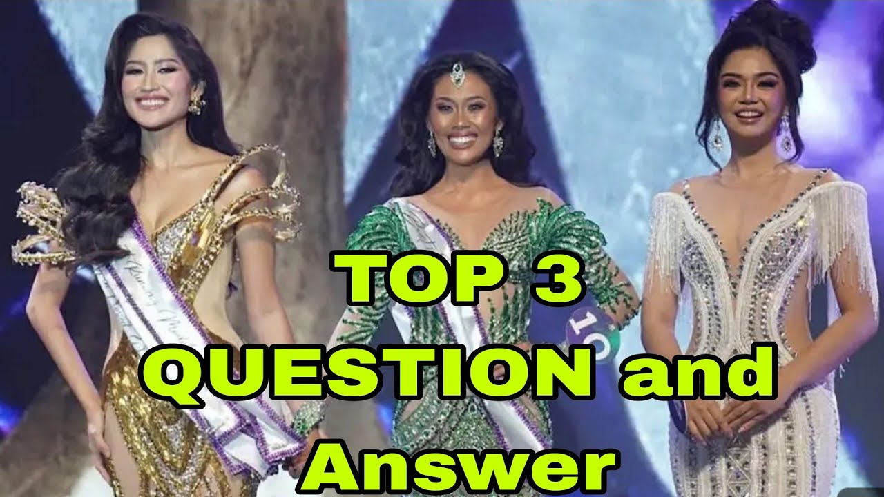 Miss Iloilo 2025 Coronation Night Top 3 Question and Answer Portion #MissIloilo2025QuestionAndAnswer