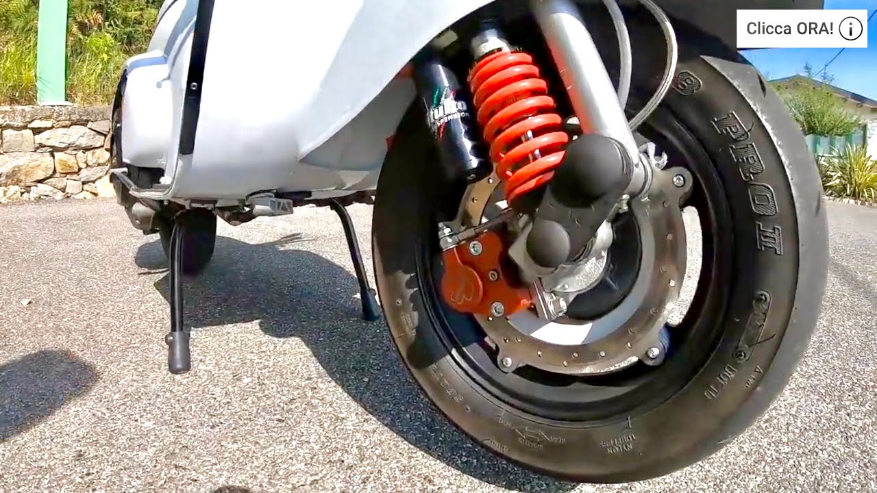 Test freno a disco Crimaz - Vespa 50 Special - Niculin93