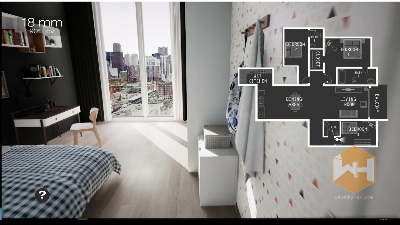 UE4 Real time Archviz Mont Kiara Apartment