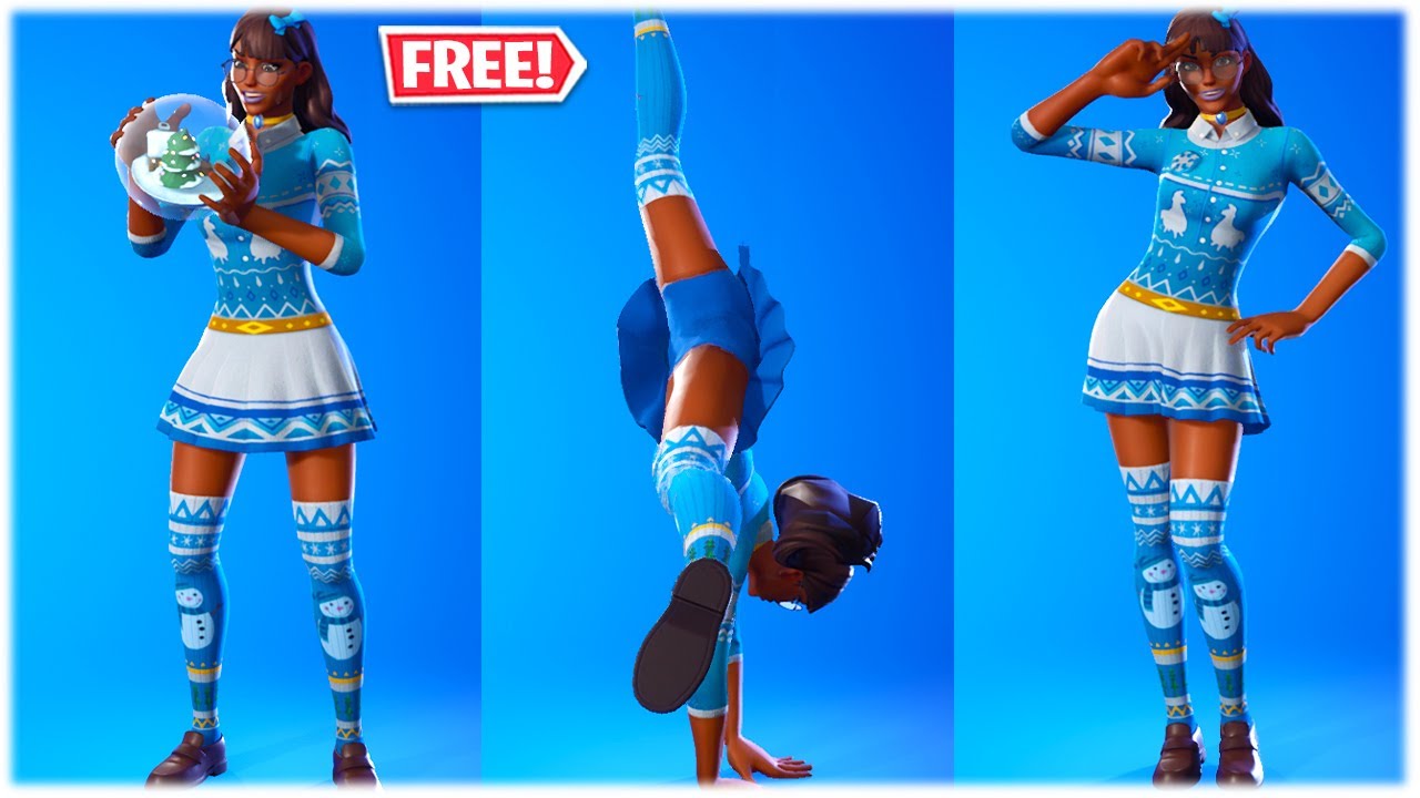 FORTNITE WINTERFEST 2021: THICC 'BLIZABELLE' SKIN FOR 0 V-BUCKS (+SHOWCASE) ☃️❄️🎄🎁