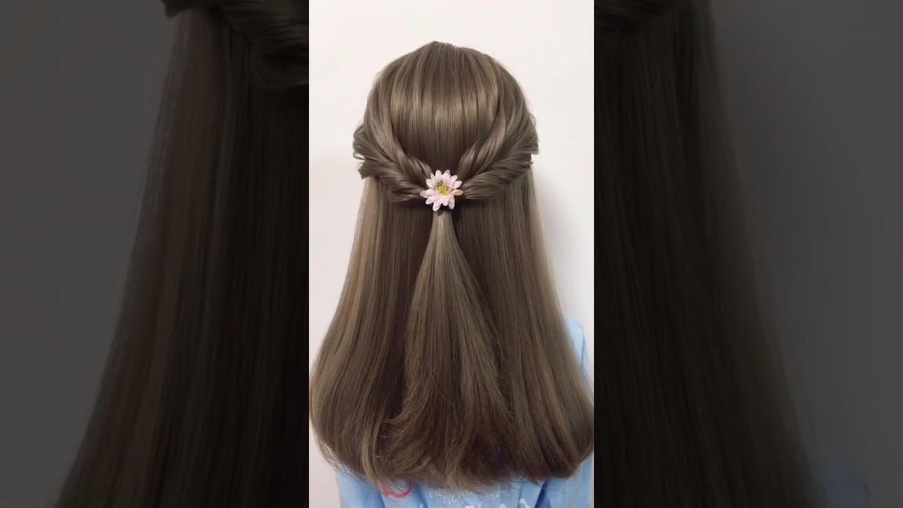tutorial gaya rambut korea || korean hair style || summer hair style || from pinterest