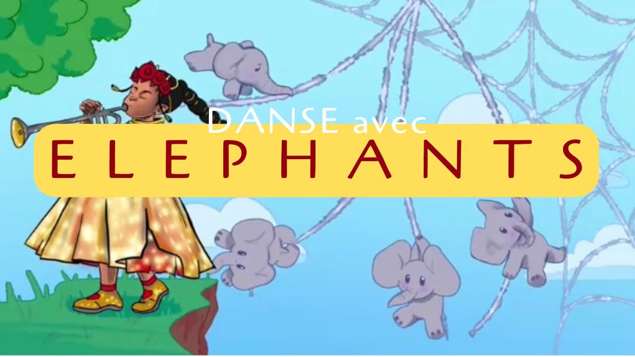 Danse avec les éléphants et Baby Remix / Comptine pour s'amuser en famille / Chanson pour danser.