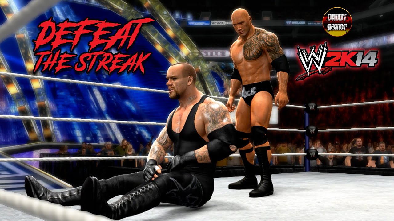 Режим «Преодоление беспроигрышной серии» | Рок против Андертейкера | Геймплей WWE 2K14