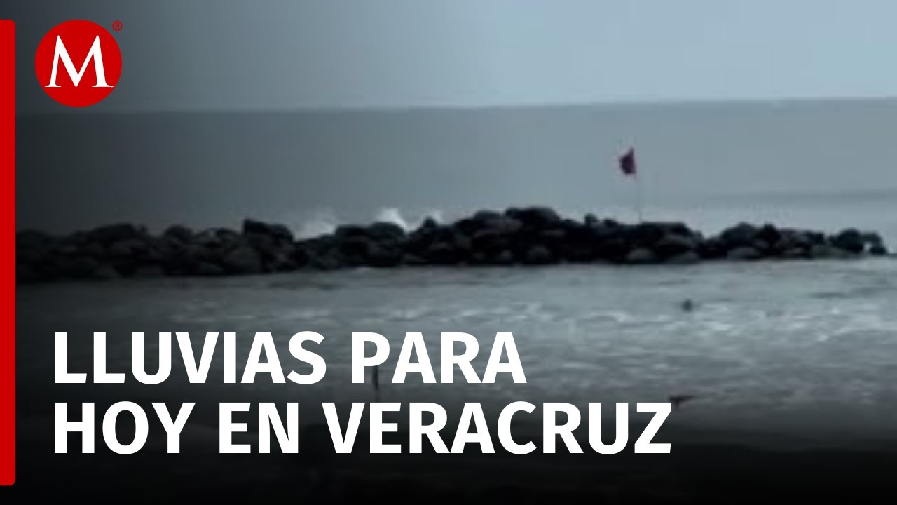 Activan alerta amarilla en Veracruz por ciclón tropical