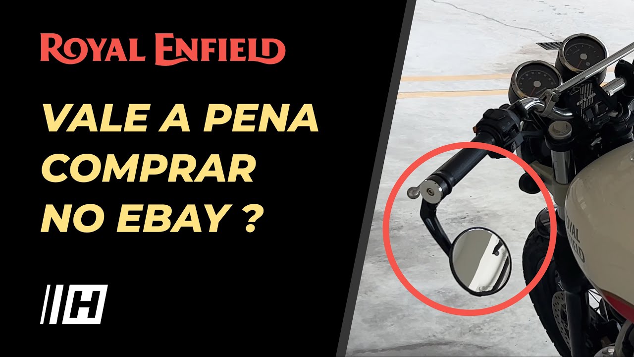 RETROVISOR ROYAL ENFIELD DO EBAY — VALE A PENA?