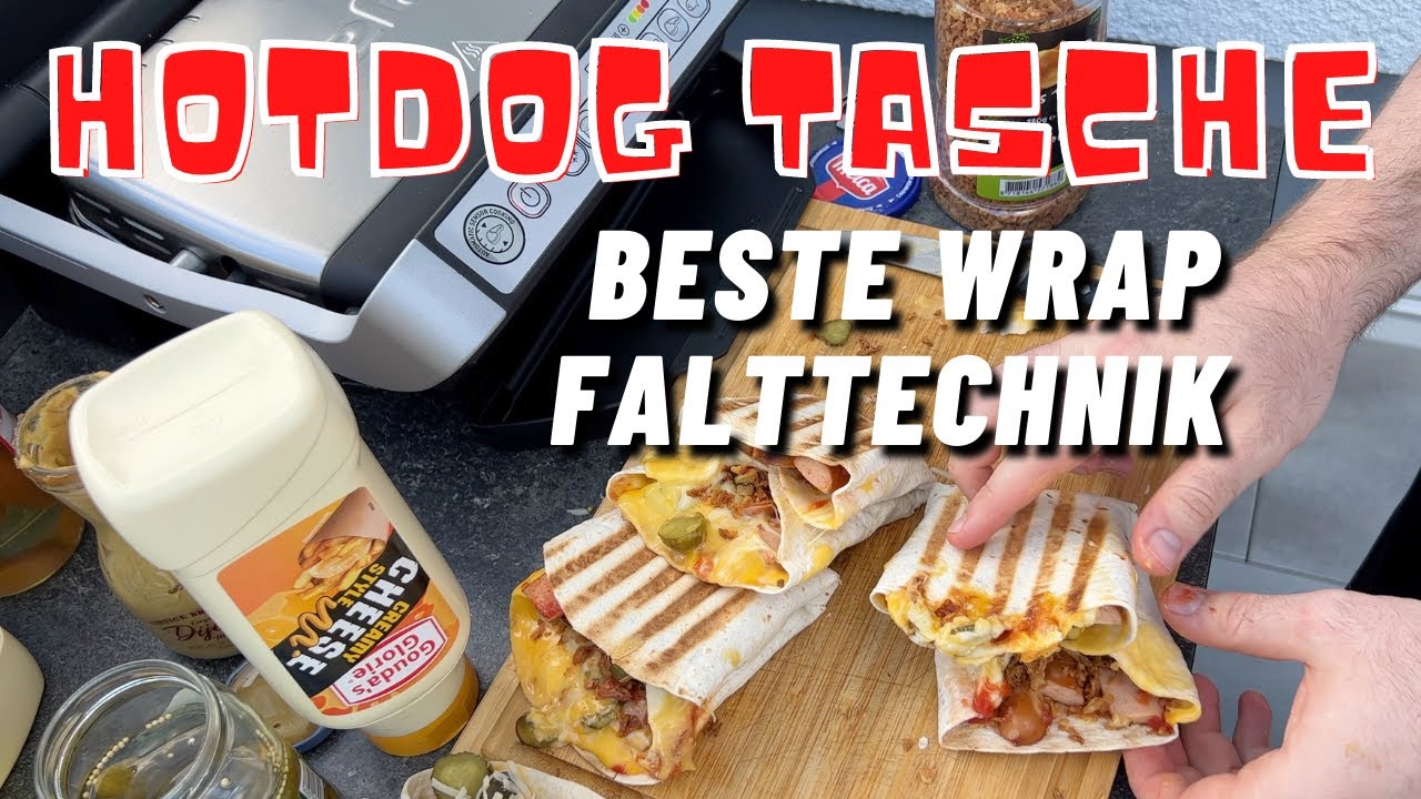 Mega Wrap Falttechnik: Diese Hotdog-Taschen musst du probieren!