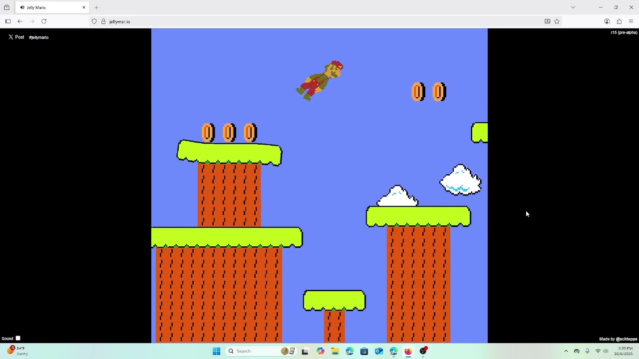 Watch me suffer at the hands of Jelly Mario