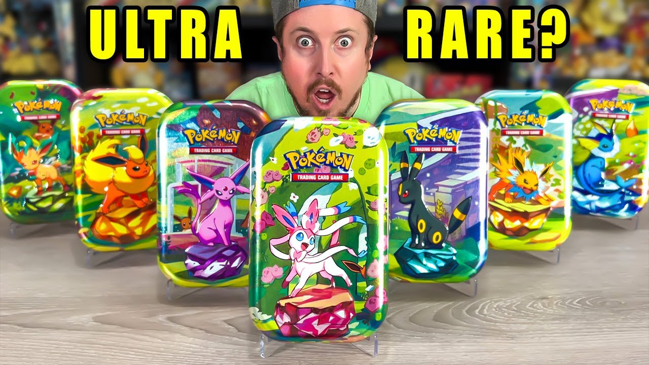 Testing EVERY Mini Tin in Pokemon Prismatic Evolutions = ULTRA RARES?