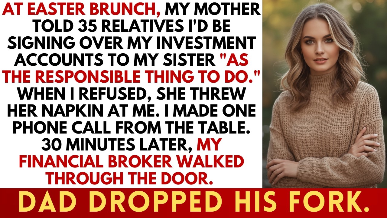 My Parents Demanded My Investment Portfolio - Until My Broker Revealed the Truth.