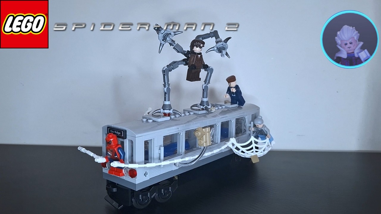 ОБЗОР LEGO MARVEL ЧЕЛОВЕК ПАУК ПРОТИВ ДОКТОРА ОСМИНОГА НА ПОЕЗДЕ МЕТРО 76321