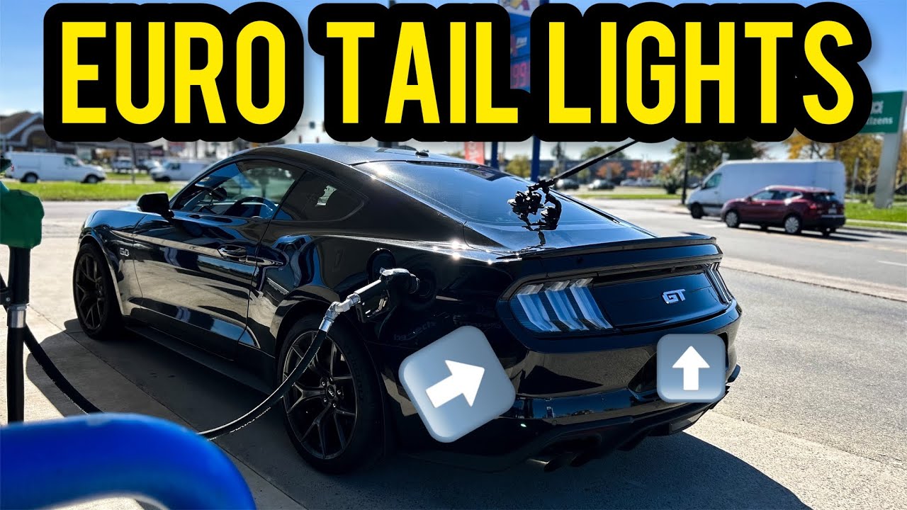 2015-2023 S550 Mustang Euro Tail Lights Install!