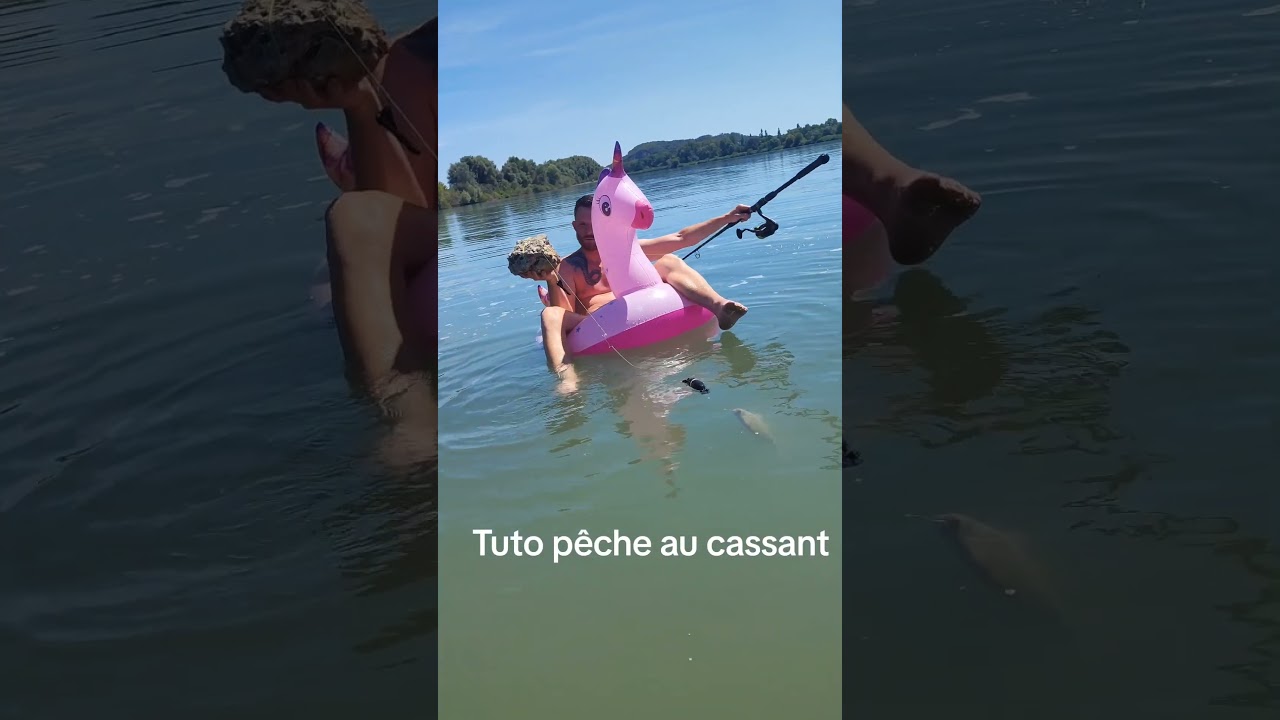 P&ecirc;che au cassant silure en bou&eacute;e Licorne #silure #fishing #fish