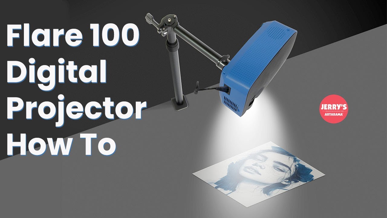 Artograph Flare100 Digital Projector - How To