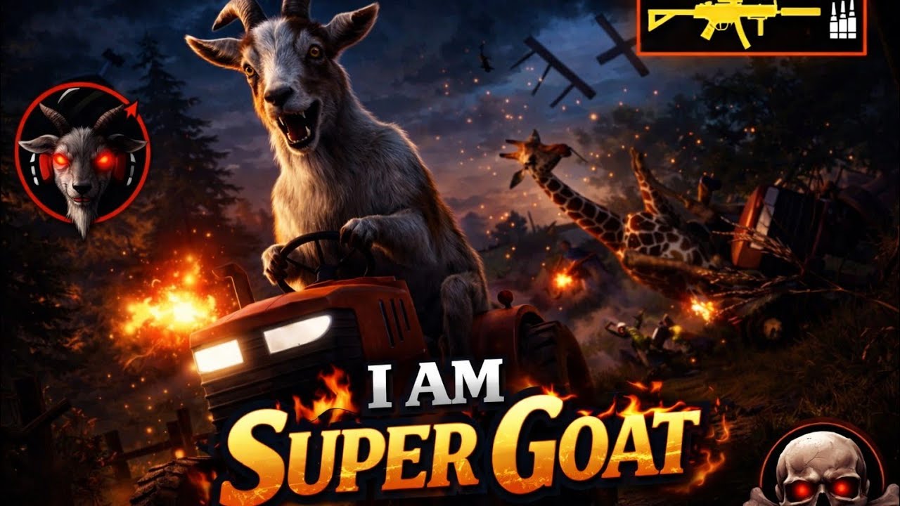 I Am Super Goat 🐐🔥 | Ultimate Chaos Simulator Gameplay (Epic Action!) #games 