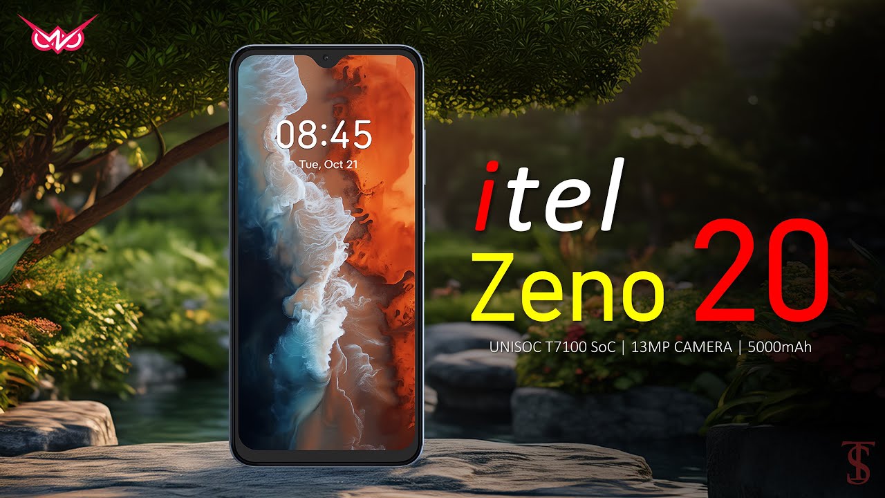 Itel Zeno 20 Price, Official Look, Design, Specifications, Camera, Features | #itel #itelZeno20