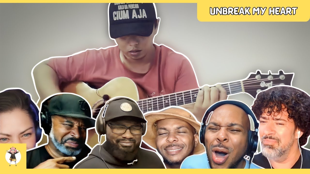 Kerennn !!!!! Alip Ba Ta - Unbreak My Heart | Kompilasi Reaksi Orang Luar