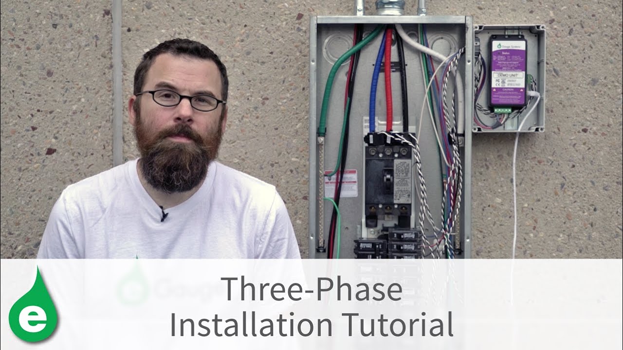 Three-Phase Installation Tutorial