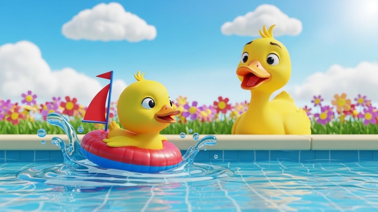 Cinco patitos 🦆🦆🦆 | Canciones infantiles educativas | Baby Song Español para Niños 👶🎵