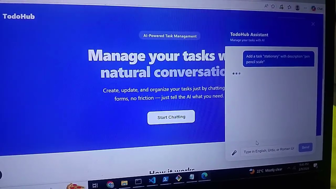 Todo Chatbot 