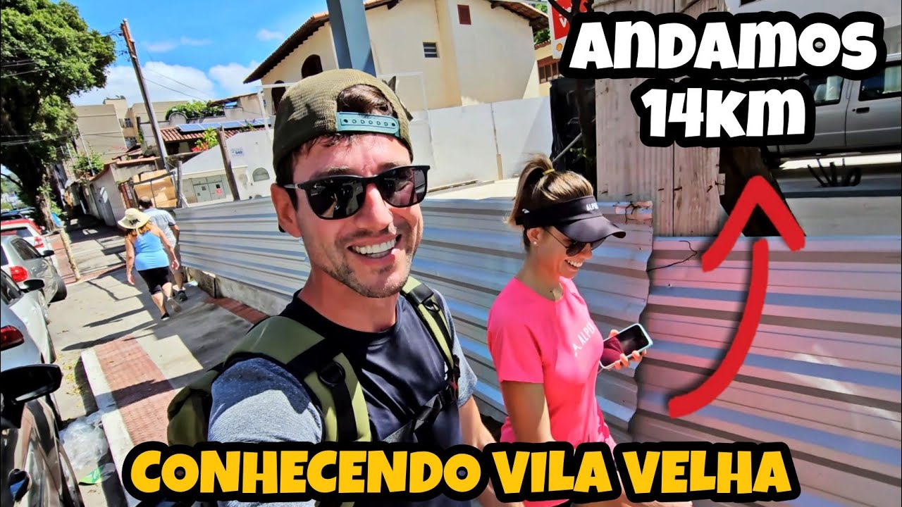 Conhecendo os melhores lugares de Vila Velha a pé | Ep.446 #vilavelha #motorhome #walkin