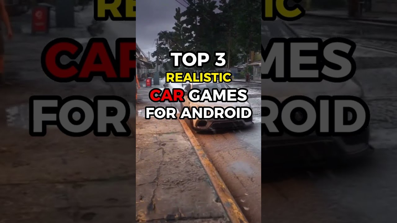 TOP 3 REALISTIC CAR GAME FOR ANDROID 🗿 #shorts