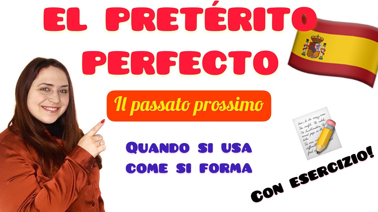 Corso di Spagnolo_ PRETÉRITO PERFECTO (con esercizio 📝)