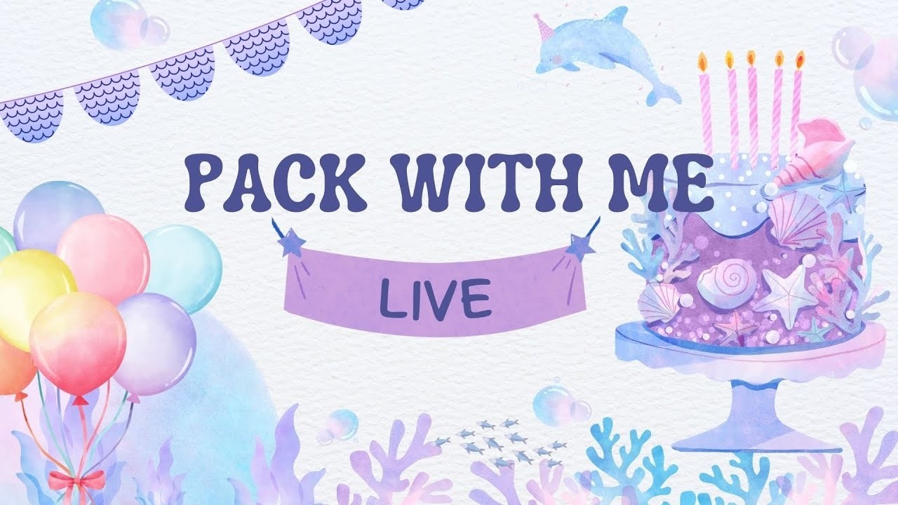 Pack With Me | 10 Mar