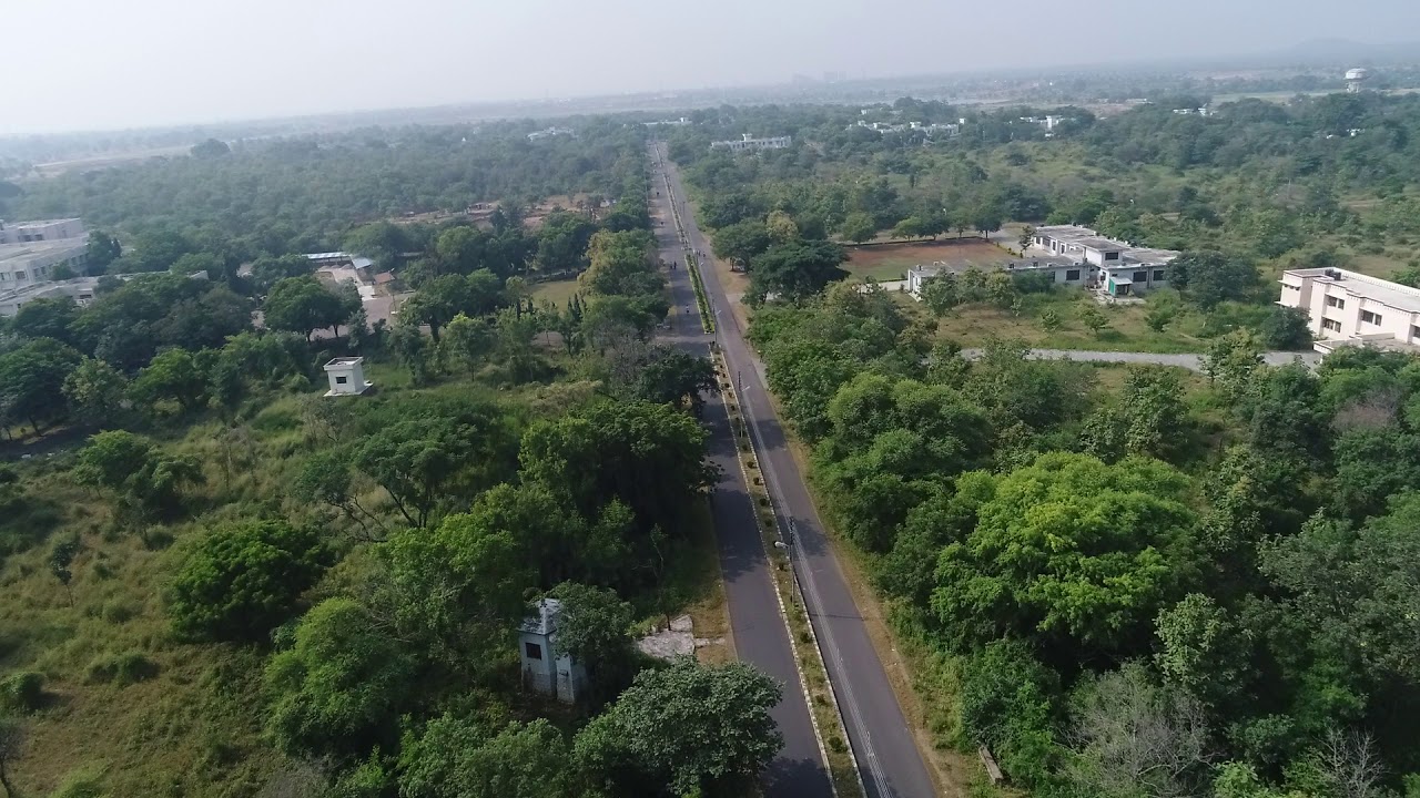 BIET Jhansi Campus Aerial View from Drone Camera