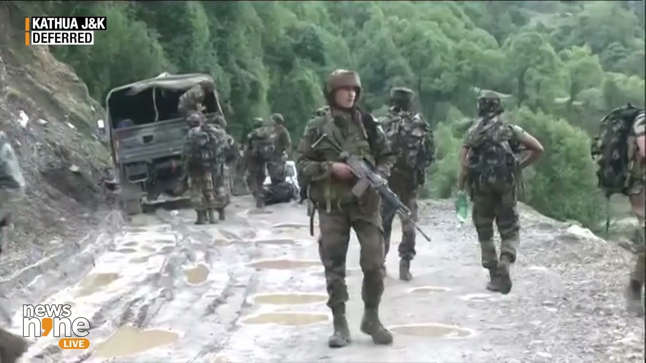 Security Forces Conduct Search Operation in Kathua After Terrorist Attack on Army Convoy | News9