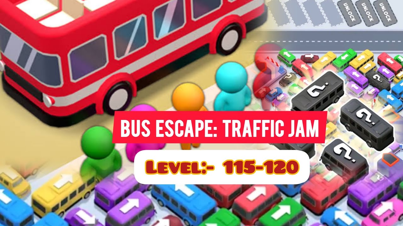 Bus Escape :- Traffic Jam Level: 115-120| GAME ZONE|