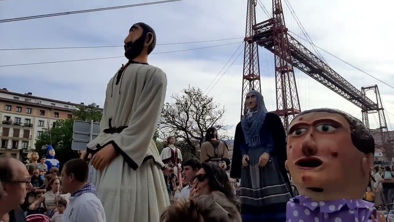Concentración de Gigantes en Getxo | 13 septiembre 2025 | Getxo Folk
