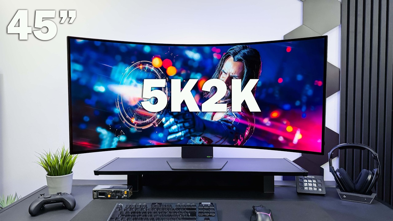 NEW LG 5K2K 45-inch Ultrawide 165hz OLED Gaming Monitor GX9 Review (45GX950A)