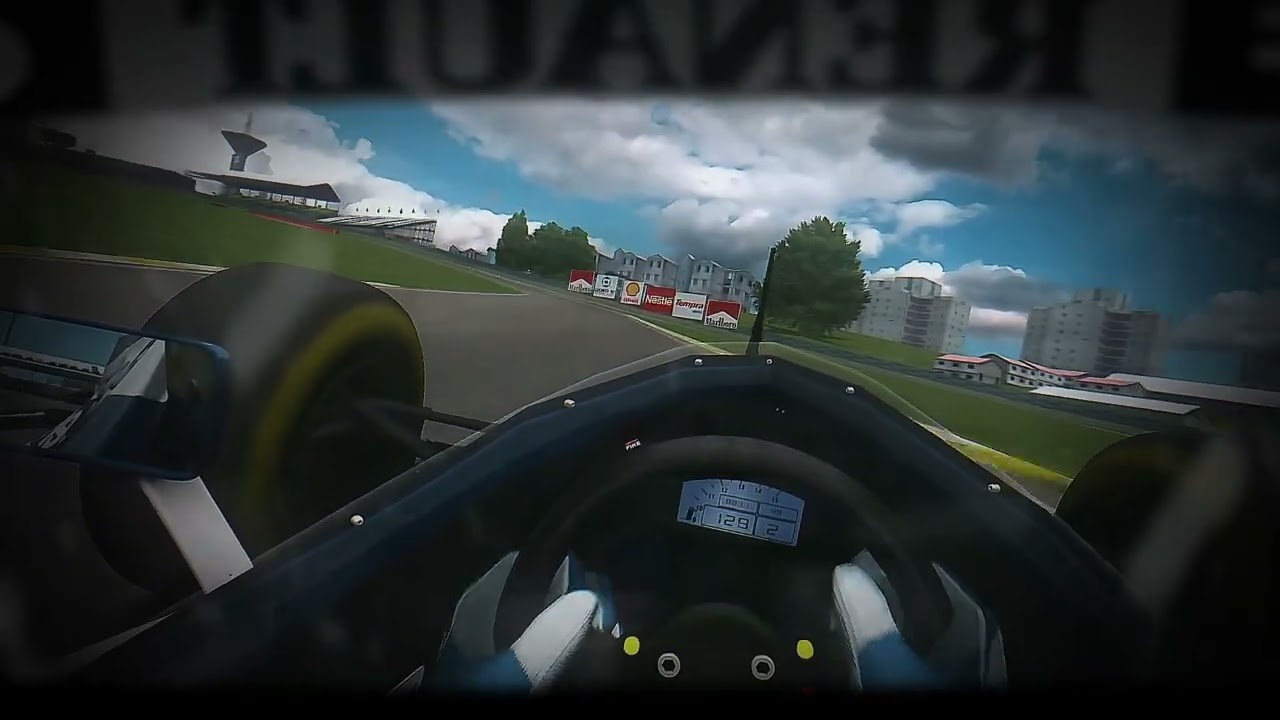 VISOR CAM: F1 1994 Senna's Williams FW16 Interlagos Onboard | Assetto Corsa