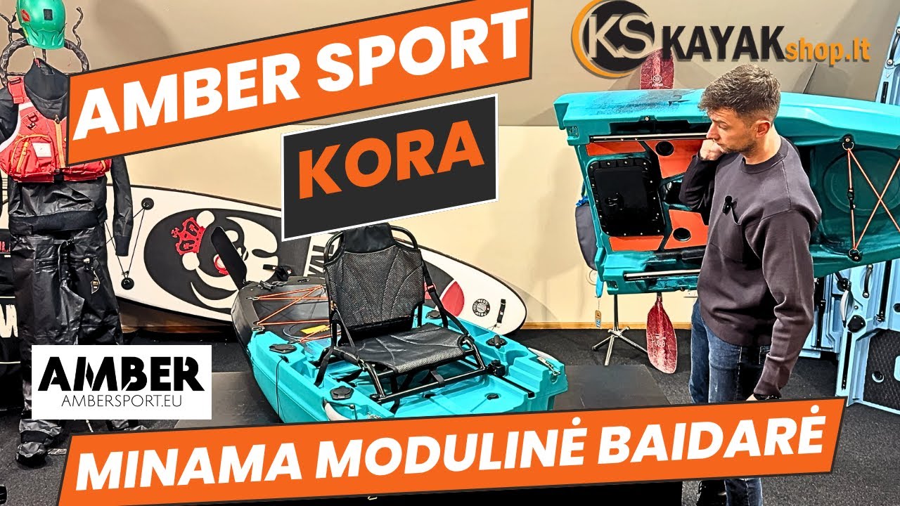 AMBER KORA 10.8 MODULINĖ BAIDARĖ