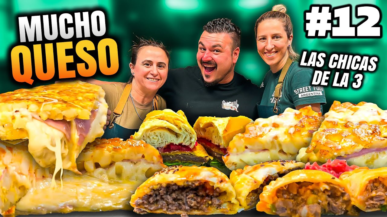 ¡TORTILLAS XXL en ARGENTINA! - ¿Mejor que la TORTILLA de PATATA Española? (La Chicas de la 3)