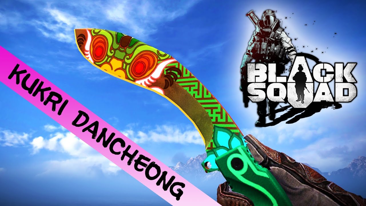 [ 4K ] Black Squad KUKRI DANCHEONG SKIN