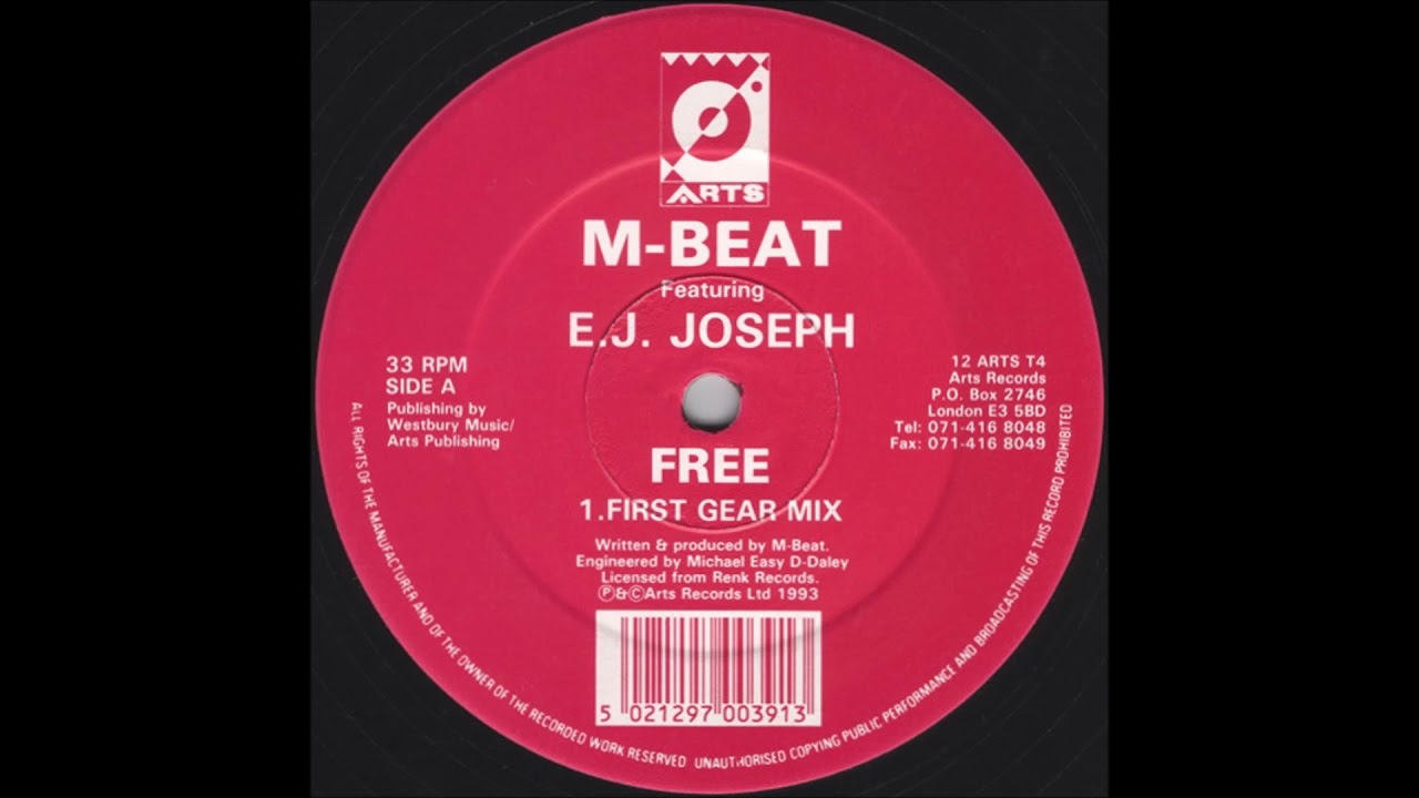 M-Beat Featuring E.J. Joseph - Free (2nd Gear Deep Bass Mix)