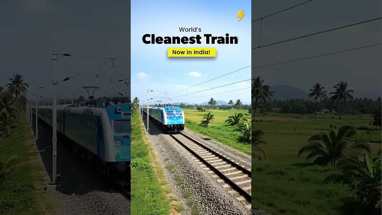India&rsquo;s cleanest train is HERE 🚄