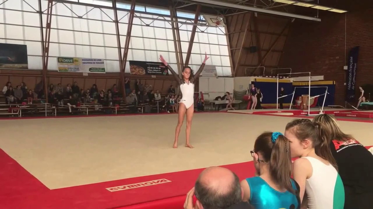 Compétition gymnastique individuelle - salle provence Brest - ANAIS
