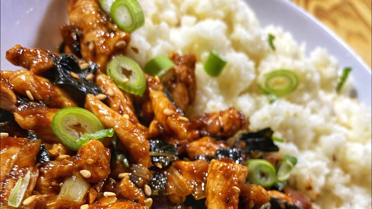 Thai Chicken Basil فراخ بصوص الريحان و الاويستر لازم تجربوها👌
